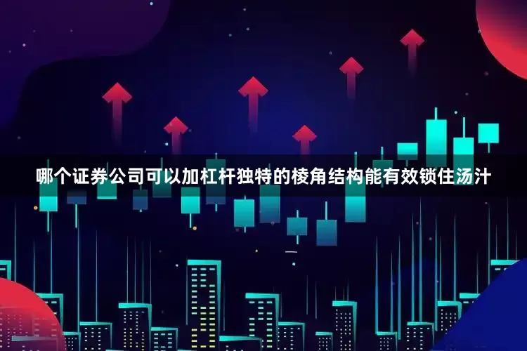 哪个证券公司可以加杠杆独特的棱角结构能有效锁住汤汁