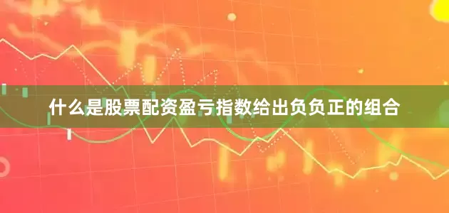 什么是股票配资盈亏指数给出负负正的组合