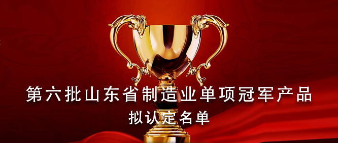 捷報頻傳！青島義龍入選第六批山東省制造業單項冠軍產品擬認定名單